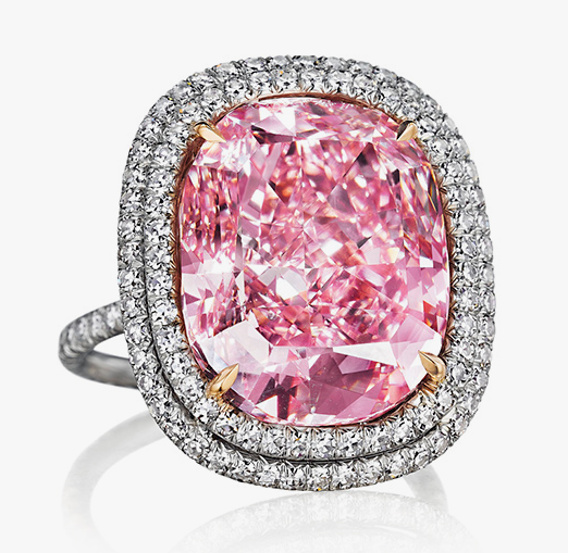 The Sweet Josephine: 16.08ct Fancy Vivid Pink Diamond, VVS2 Clarity 